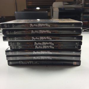 LOT OF 7 NEW DEAN MARTIN VARIETY SHOW & 1 DEAN MARTIN CELEBRITY ROAST  7a3